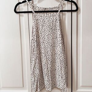 Old Navy Black and White Patterned Top